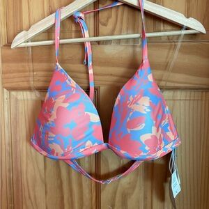 Prana Floral Bikini Top